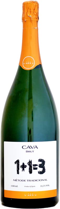 Amazon.co.jp: マグナム瓶 ウ・メス・ウ・ファン・トレス 1+1=3